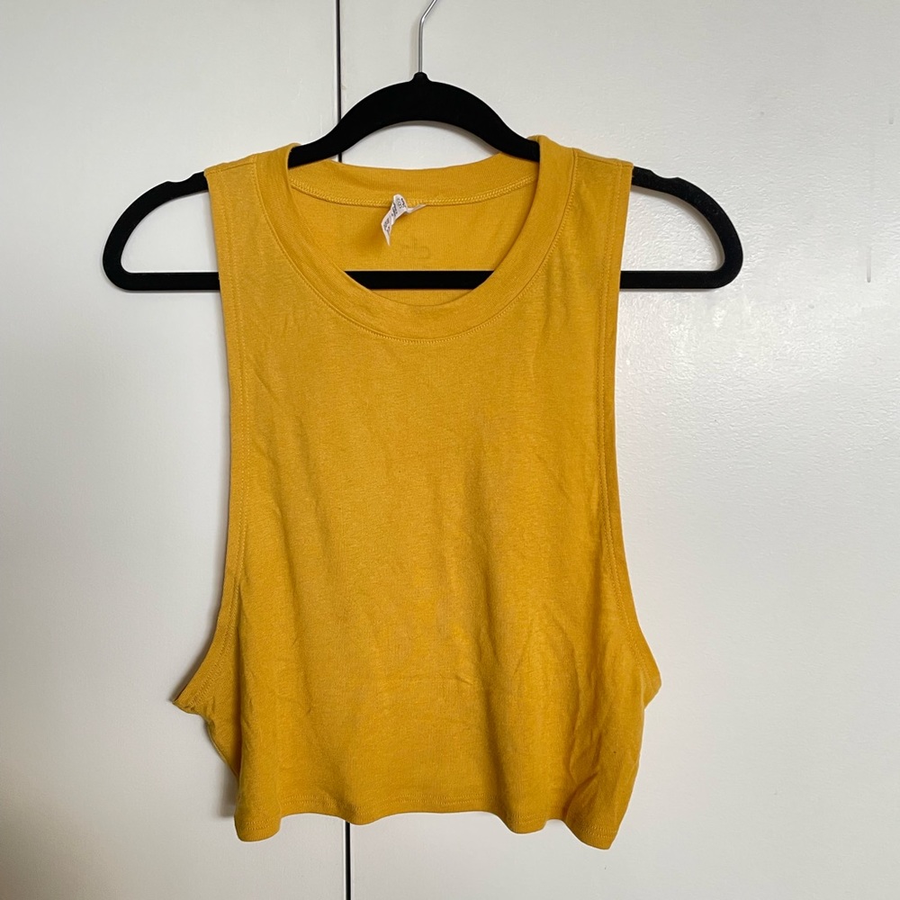 All Yoga cropped muscle tank